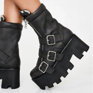 Current Mood Detroit Boots - NEVER BEEN WORN